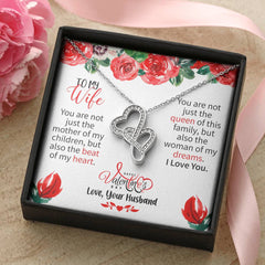 Double Heart Eternal Bond Necklace