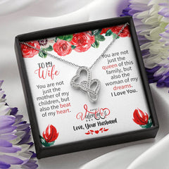 Double Heart Eternal Bond Necklace