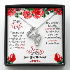 Double Heart Eternal Bond Necklace