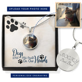 Paw Print Message Card