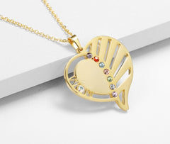 family love pendant necklace