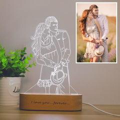 Custom Photo 3D USB Nightlight