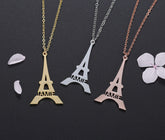 Personalized Eiffel Tower Necklace
