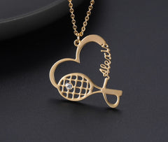 Personalized Tennis Necklace
