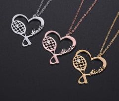 Personalized Tennis Necklace