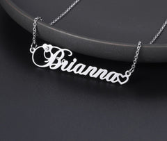 Birthstone Custom Name Necklace