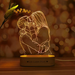 Custom Photo 3D USB Nightlight