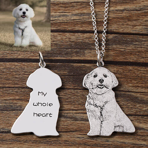 Custom Engraved Pet Necklace