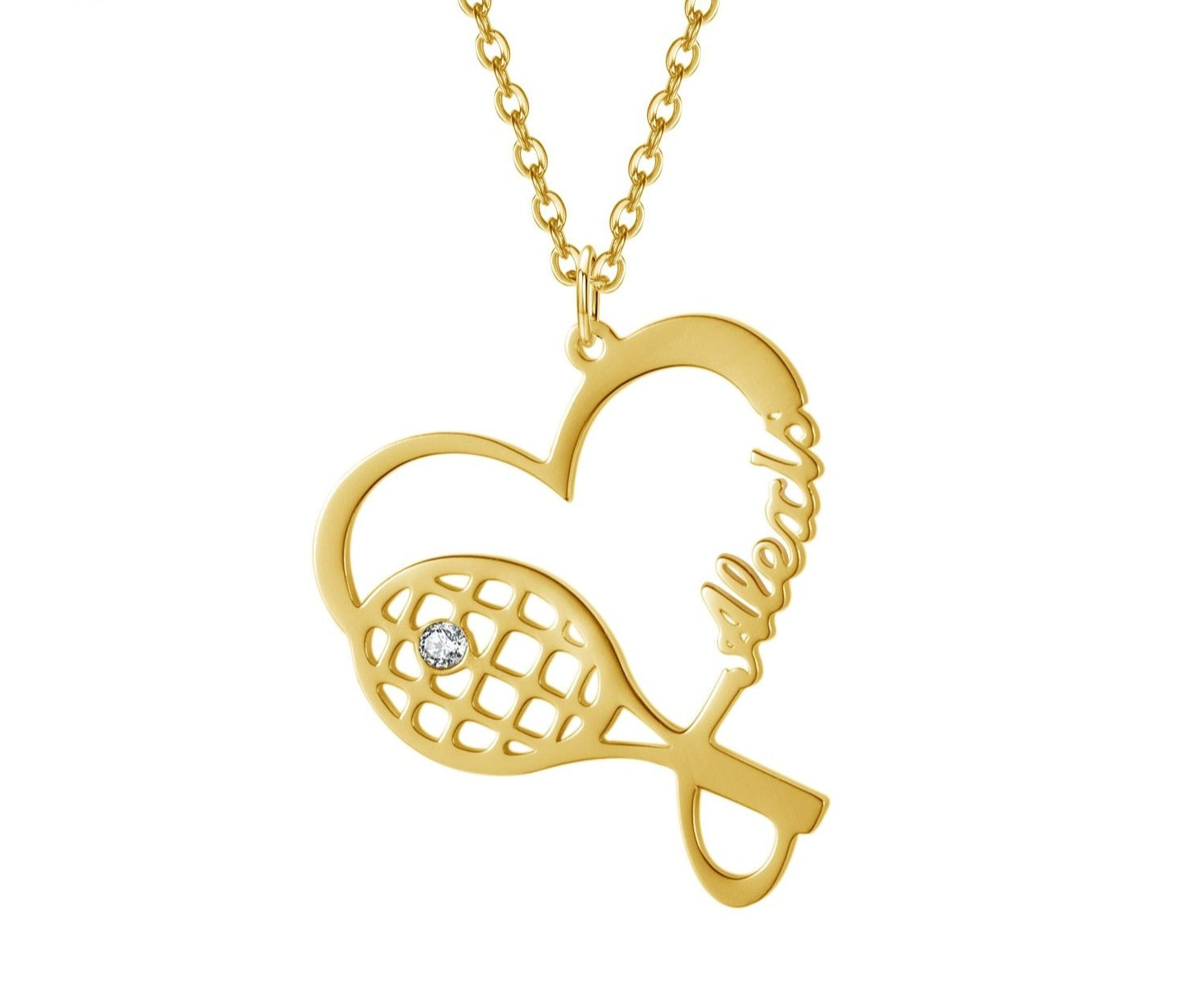 Personalized Tennis Necklace
